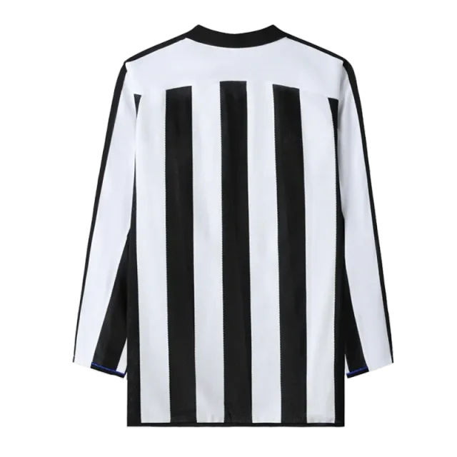 Newcastle United Retro Long Sleeve Jersey Home 2003-04