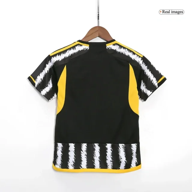 2023-24 Kids Juventus Home Jersey Kit