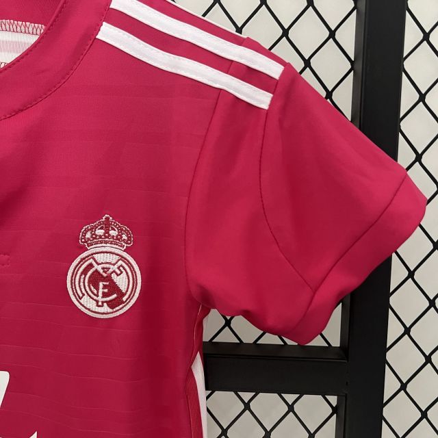 Real Madrid 14-15 Away Retro Kids Kits Vintage Children Sets Football Jersey