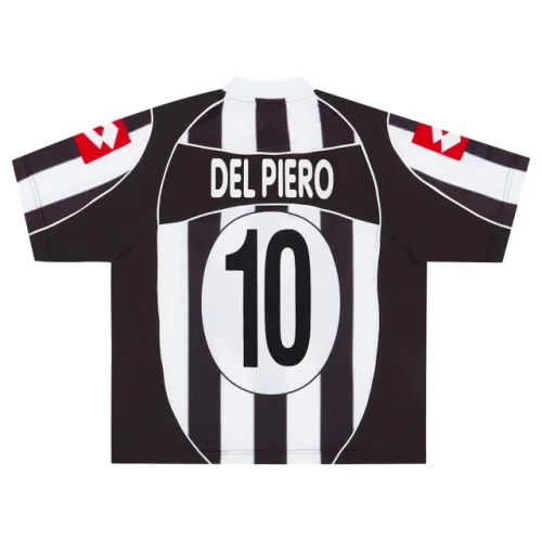 2002-03 Juventus Del Piero #10 Retro Jersey Home Replica