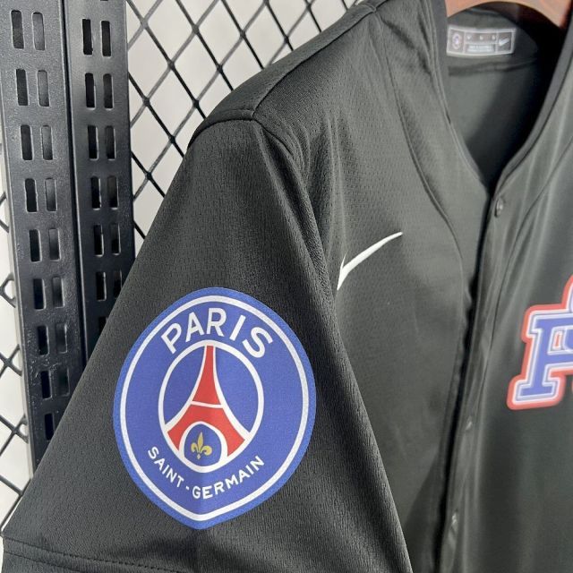 PSG Black US Pack Baseball Uniform 2025-26