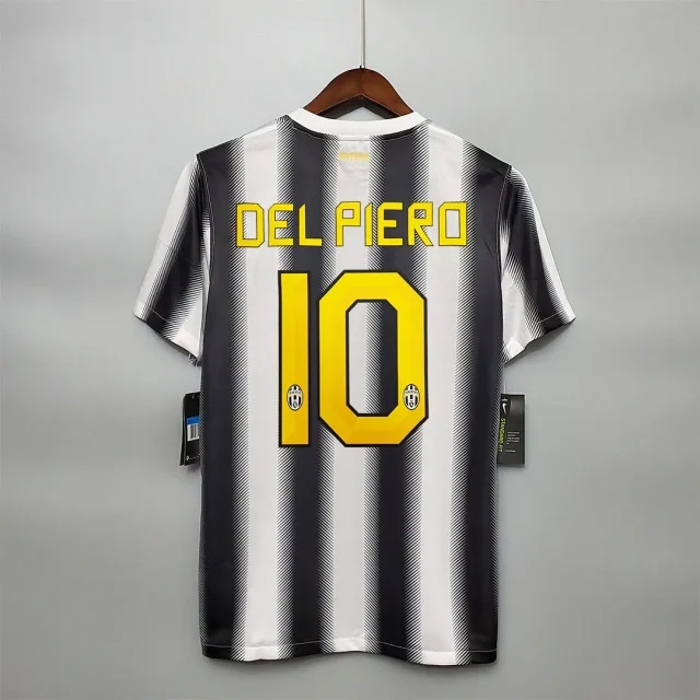 2011-12 Juventus Del Piero #10 Retro Jersey Home Replica