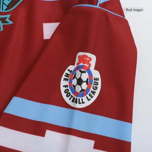 West Ham United 1991/92 Retro Jersey Home