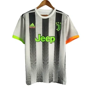 19-20 Retro Juventus X Palace Home Soccer Jerseys Shirt