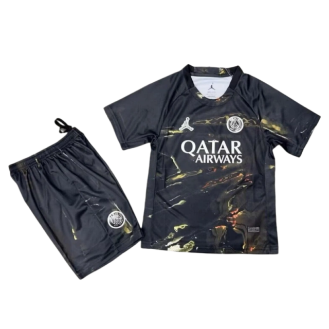 PSG 2025-26 Fifth Kit & Jersey + Shorts Kids Fan Version