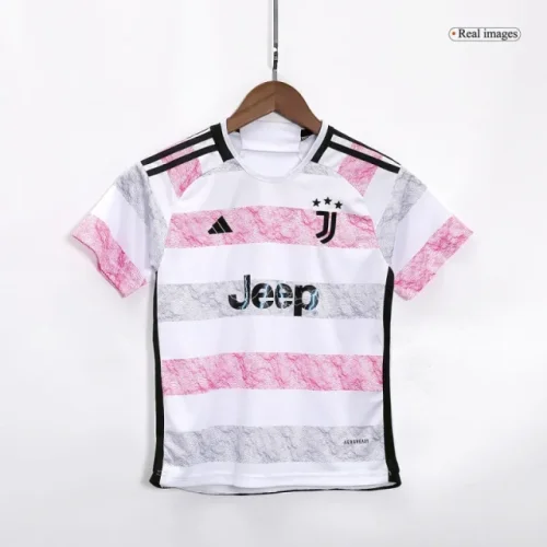 2023-24 Kids Juventus Away Kit Jersey+Short