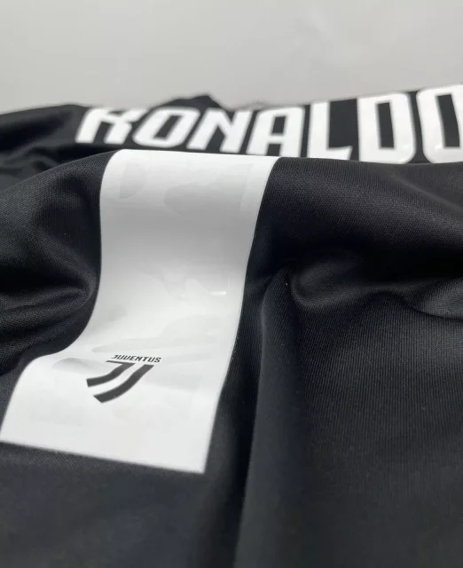 2019-20 Juventus Home Retro Soccer Jersey Ronaldo #7