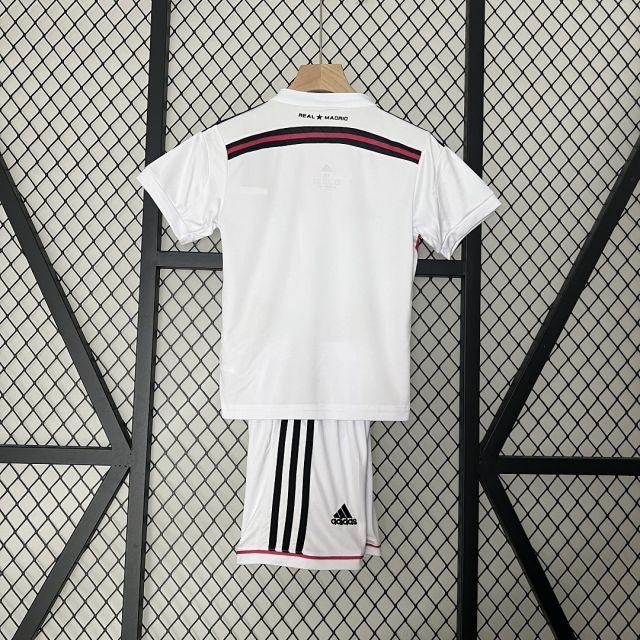 Real Madrid 14-15 Kids Retro Home Kit Cheap Jersey