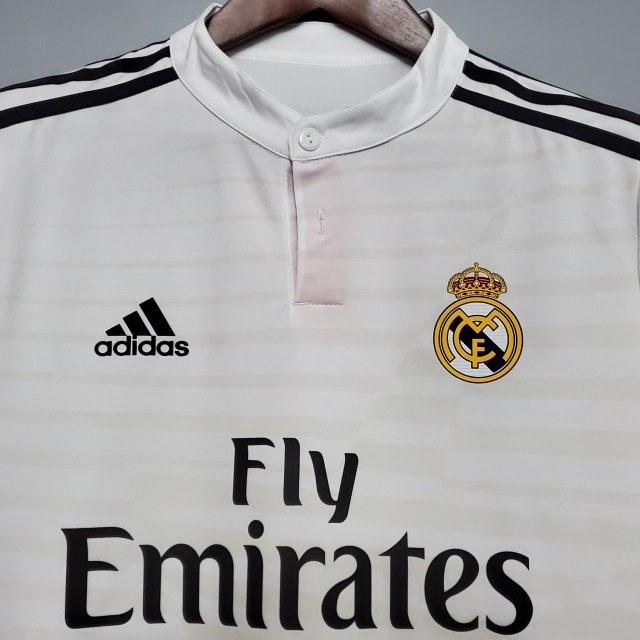 14-15 Real Madrid Home Retro Football jersey