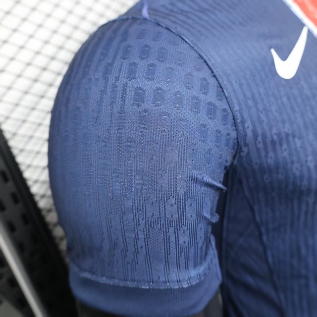 Champions of Europe Soccer Jersey PSG Home Shirt Player Version 2024-25