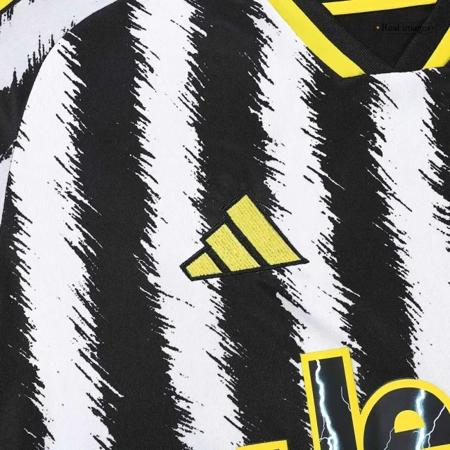2023-24 Juventus Home Long Sleeve Jersey