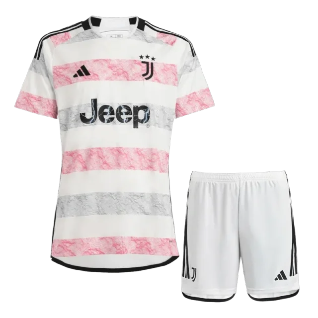 2023-24 Juventus Away Jersey Kit Jersey+Shorts