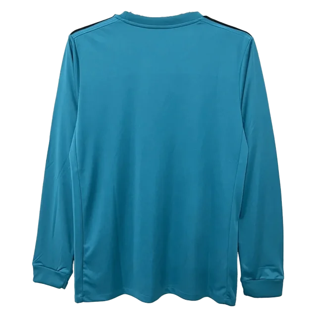 2017/18 Real Madrid Retro Long Sleeve Jersey Third Away