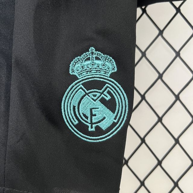 Real Madrid 17-18 Away Retro Kid Kits Youth Apparels Jersey