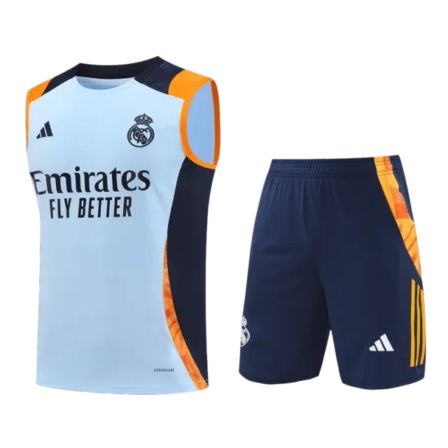 2024-25 Real Madrid Pre-Match Vest Jersey Kit