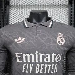 24-25 Real Madrid Third Away Soccer Jersey Long Sleeve