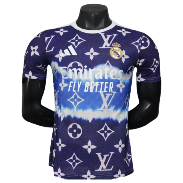 2025-26 Real Madrid LV Special Edition Football Jersey Player version