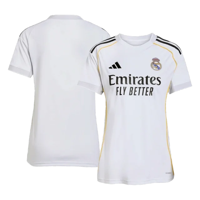 Real Madrid Soccer Jersey Home Women's Custom Shirt 2025-26 Fan version