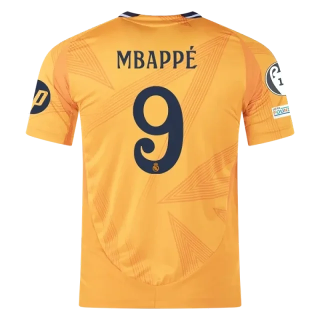 24-25 Real Madrid MBAPPE #9 Away Soccer Jersey