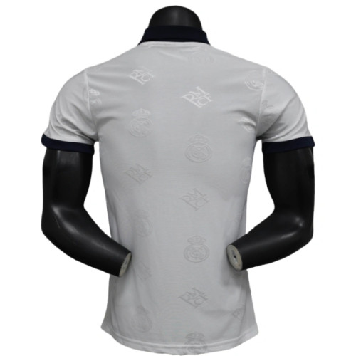 2025-26 Real Madrid Men's Polo Shirt White