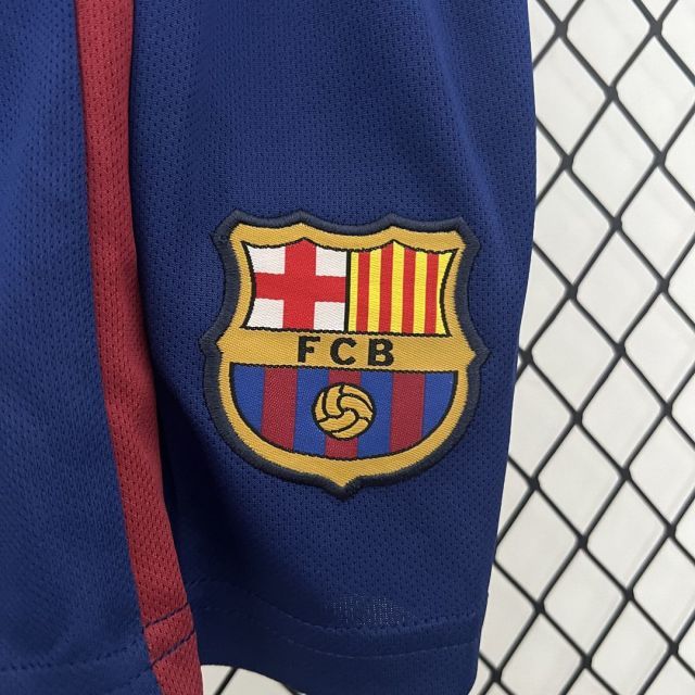 09-10 Barcelona Home Retro Kids Football Jersey Kit