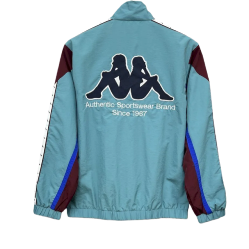 2025-26 Barcelona Retro Training Windbreaker jacket Green