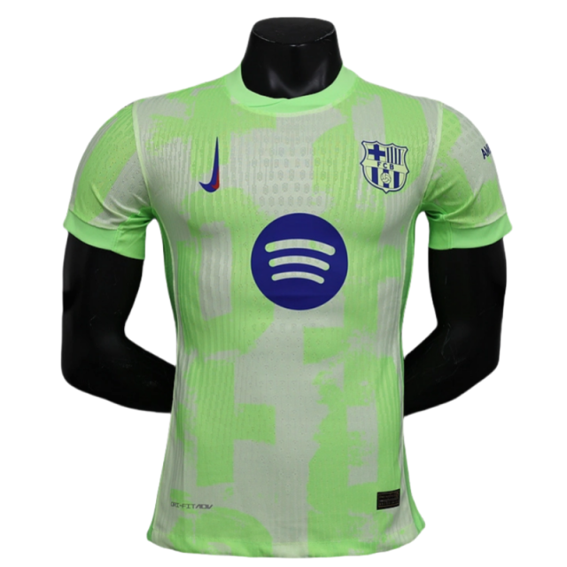 24-25 Barcelona Third Jersey Without Spofity Text Player Version