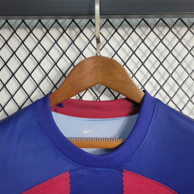 23-24 Barcelona Home Kids Football Jersey Kit
