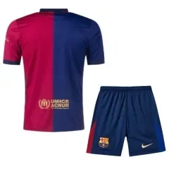 24-25 Barcelona Home Kits(Jersey+Shorts) - Spotify Logo Without Text