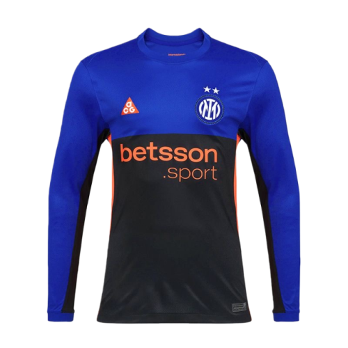 2025-26Inter Milan Fourth Away ACG Long sleeved Soccer Jersey Fan edition