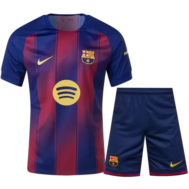 Barcelona Home Football jersey Full 2025-26 kit Fan Version