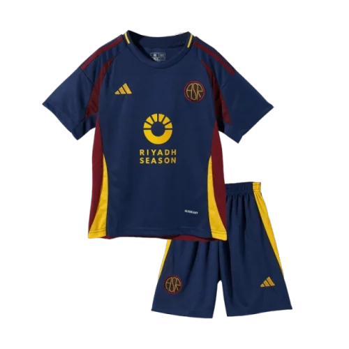 Kids Roma Custom Third Away Soccer Kits 2024-25
