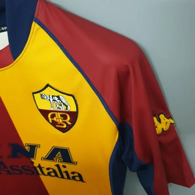 Roma 2001/02 Retro Jersey Third Away Replica