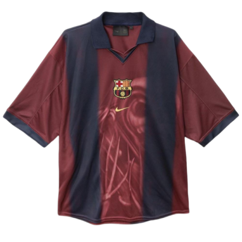 Barcelona X Travis Scott Home Shirt fan version Soccer Jersey 25-26 Non-Customize （Custom numbers are not supported）