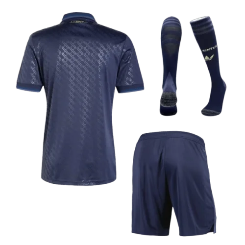 2024-25 Juventus Third Away Custom Full Soccer Kits Save The Children Sponsor