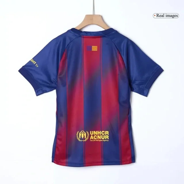 Barcelona Home Kids Football jersey Full 2025-26 kit Fan Version