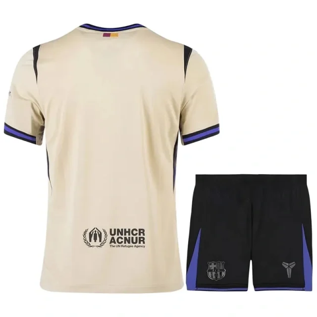 Barcelona Away Football jersey 2025-26 kit Fan Version Jersey+Shorts