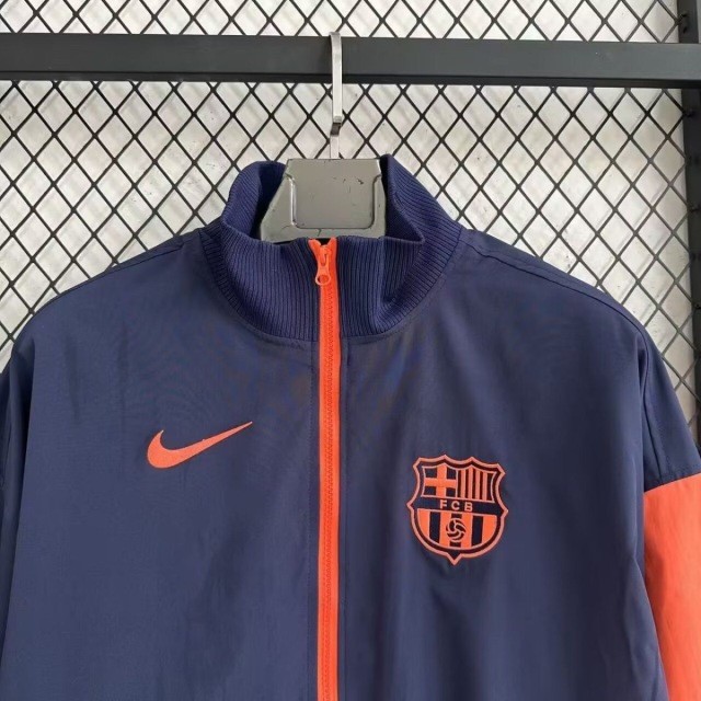 2025-26 Barcelona Training windbreaker waterproof jacket Football jersey