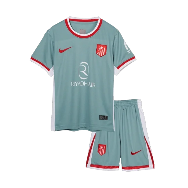 2024-25 Kids Atletico Madrid Away Jersey Kits