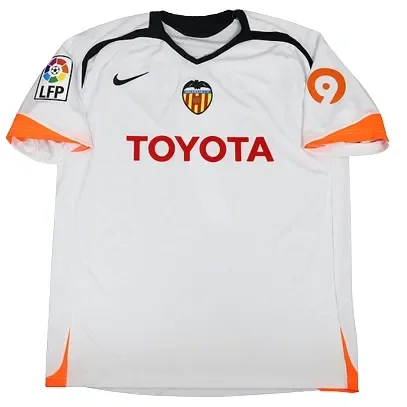 Valencia 2006/07 Retro Jersey Home