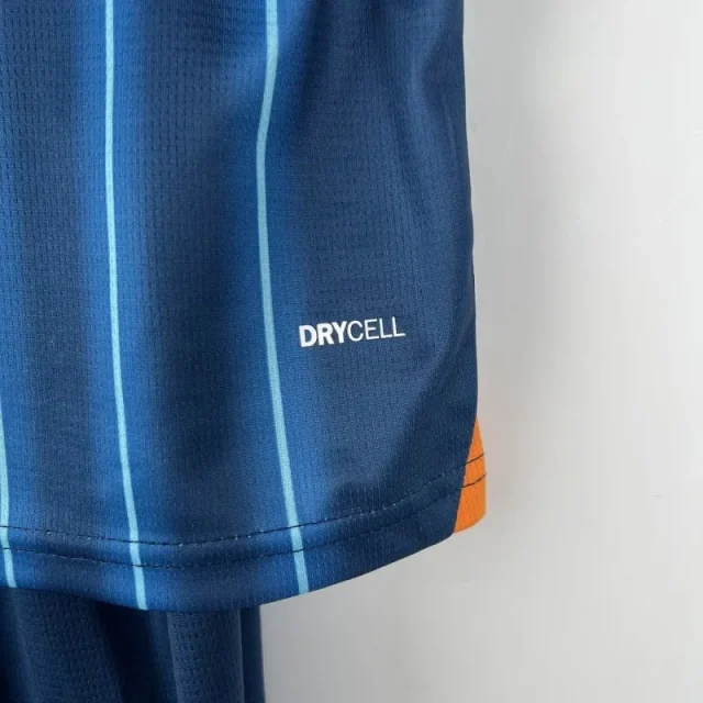 Kids Valencia 2023/24 Away Kit Jersey+Shorts