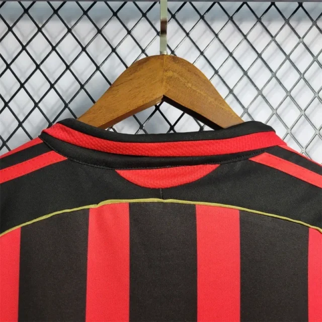 2006-07 AC Milan Ronaldo #99 Maldini #3 Kakà #22 Retro Jersey Home Replica