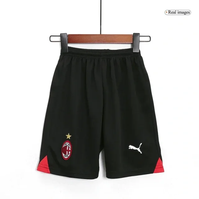 23-24 Kids AC Milan Jersey Home Kit