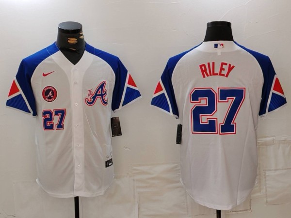 2024 MLB Atlanta Braves New Pattern Jersey