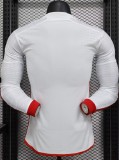 24-25 Flamengo Away Long Sleeve Player Version Soccer Jersey