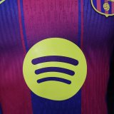 25-26 BAR Home Player Version Soccer Jersey