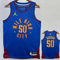 22-23 Nuggets GORDON #50 Blue Top Quality Hot Pressing NBA Jersey (Trapeze Edition) 飞人版 22-23 Nuggets GORDON #50 Blue Top Quality Hot Pressing NBA Jersey (Trapeze Edition) 飞人版