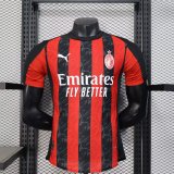 25-26 ACM Home Player Version Soccer Jersey