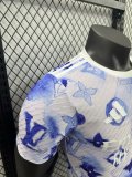25-26 RMA White Blue Special Edition Player Version Training Shirts *L