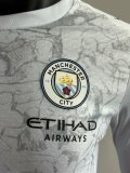 25-26 Man City Away Long Sleeves Player Version Soccer Jersey